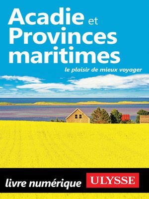 cover image of Acadie et Provinces maritimes